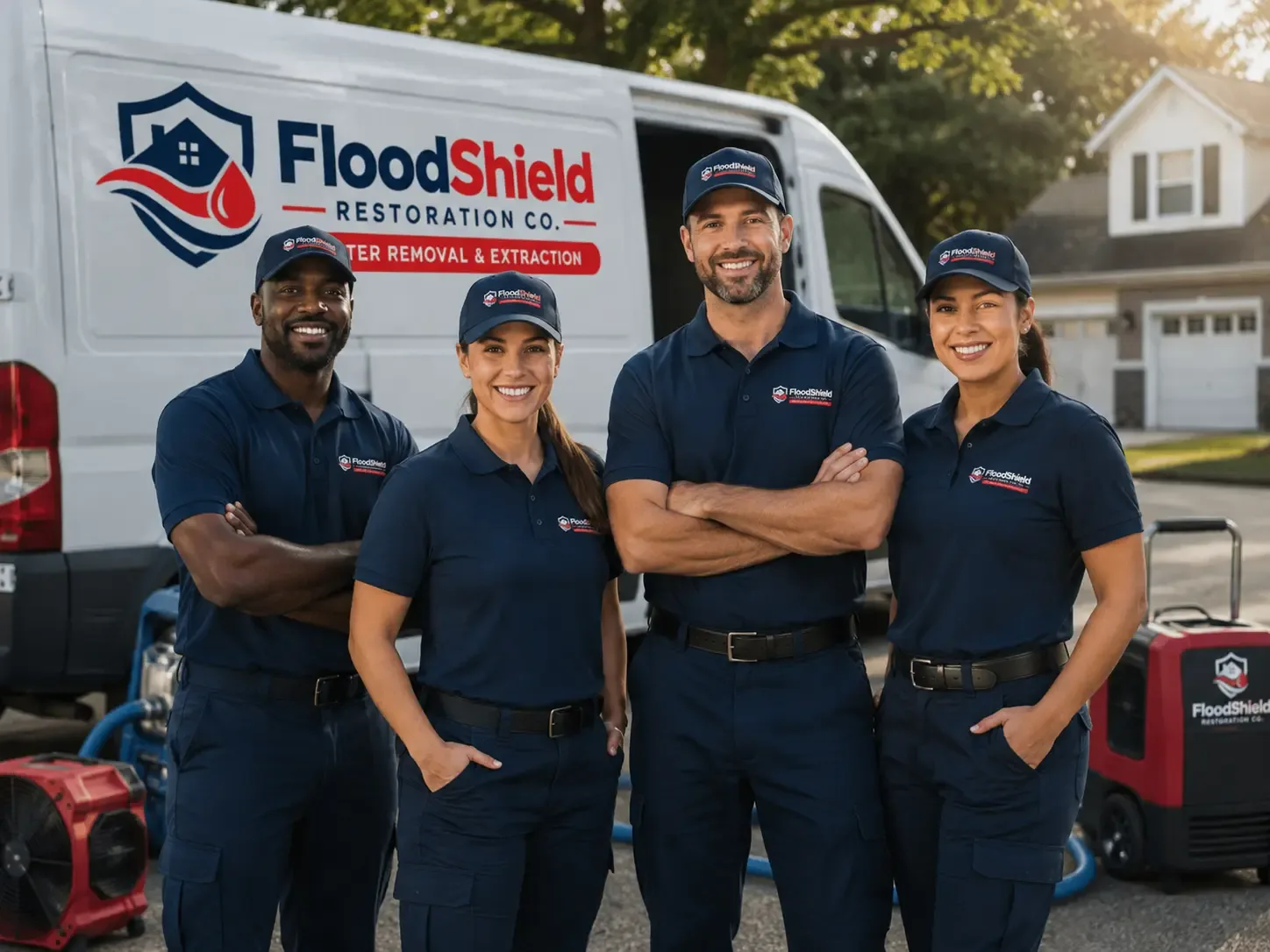 Flood Damage Restoration company in Highland, MD